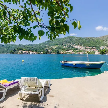 Cecilija - Seafront With Sunbeds! Unique Lejlighed